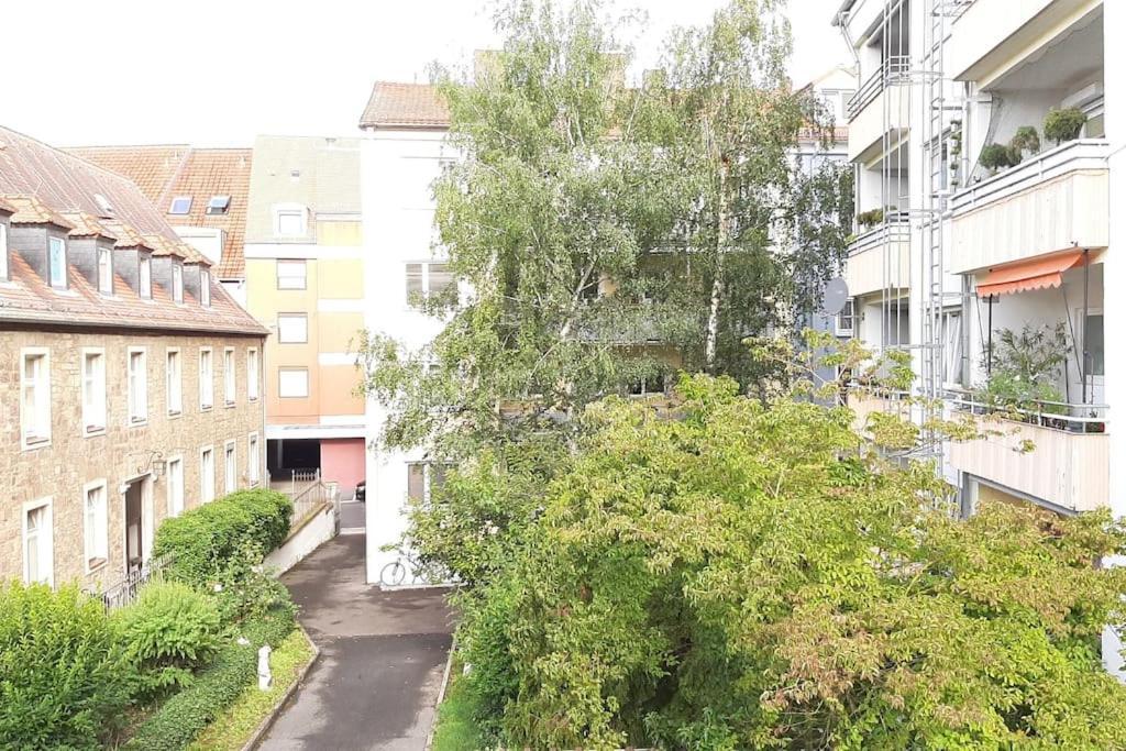 Familienfreundliche Apartments Am Park Wurzburgo Exterior foto